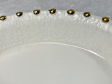 Vietri Italy Palladio Gold Oval Serving Bowls - Lot of 2