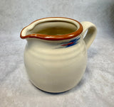 Noritake Stoneware Raindance Coffee Pot & Cream Pitcher
