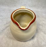 Noritake Stoneware Raindance Coffee Pot & Cream Pitcher