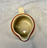 Noritake Stoneware Raindance Coffee Pot & Cream Pitcher