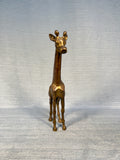 Set of 3 Brass Giraffes