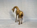 Set of 3 Brass Giraffes