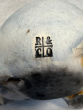 Raku Zoo Walrus Whistle by Chris Moses, Signed by Artist