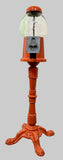 Vtg. Carousel Cast Iron Glass Acorn Gumball Machine, Made in USA