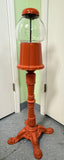 Vtg. Carousel Cast Iron Glass Acorn Gumball Machine, Made in USA