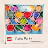 1000 Piece Lego Paint Party Puzzle - Certified Complete!