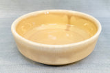 Hull Pottery 7.5" Round Beige Glazed Bowl