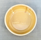 Hull Pottery 7.5" Round Beige Glazed Bowl