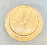 Hull Pottery 7.5" Round Beige Glazed Bowl