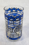 Coca-Cola Jack In The Box Stained Glass Collectible Tumblers - Set of 6