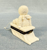 Dept. 56 Snowbabies Hold On Tight Tinket Box - Like New!