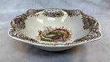 Vintage Johnson Brothers Woodland Turkey 9" Serving Bowl