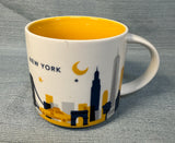 Starbucks New York City 2012 You Are Here Mug