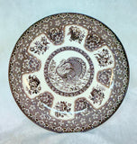 Spode 10" Round Festival Brown Turkey Shallow Serving Bowl S3536-A8