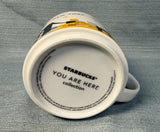 Starbucks New York City 2012 You Are Here Mug