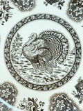 Spode 10" Round Festival Brown Turkey Shallow Serving Bowl S3536-A8