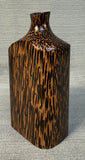 Palm Heart Wood 5.5" Bud Vase