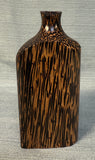 Palm Heart Wood 5.5" Bud Vase