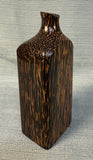 Palm Heart Wood 5.5" Bud Vase