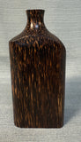 Palm Heart Wood 5.5" Bud Vase