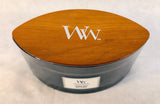 WoodWick Evening Onyx 16 oz. Ellipse Yankee Candle Co. - Brand New!