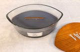 WoodWick Evening Onyx 16 oz. Ellipse Yankee Candle Co. - Brand New!
