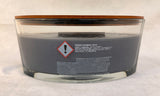 WoodWick Evening Onyx 16 oz. Ellipse Yankee Candle Co. - Brand New!
