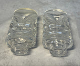 Waterford Crystal Overture Salt & Pepper Shakers (Retired Pattern)