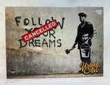 1000 Piece Follow Your Dreams (Cancelled) Banksy Urban Art Puzzle - Brand New!