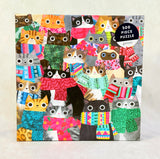 1000 Piece Wintry Cats Galison Puzzle - Certified Complete!