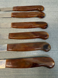 Vtg. Regent Sheffield Steak Knife Set of 6 - Original Box