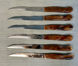 Vtg. Regent Sheffield Steak Knife Set of 6 - Original Box
