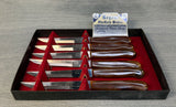 Vtg. Regent Sheffield Steak Knife Set of 6 - Original Box