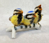 Vintage Blue Birds on Branch Figurine VM Goebel West Germany 1967 Lang 7