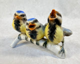 Vintage Blue Birds on Branch Figurine VM Goebel West Germany 1967 Lang 7