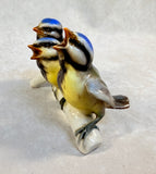 Vintage Blue Birds on Branch Figurine VM Goebel West Germany 1967 Lang 7