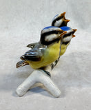 Vintage Blue Birds on Branch Figurine VM Goebel West Germany 1967 Lang 7