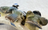 Vintage Blue Birds on Branch Figurine VM Goebel West Germany 1967 Lang 7