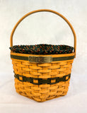1997 Longaberger Snowflake Basket Christmas Edition