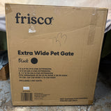 Frisco Extra Wide 30" Pet Gate, Black - Like New!