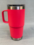 Hot Pink Yeti Rambler 20 oz. Travel Mug