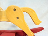 Radio Flyer Vintage Wood Rocking Horse