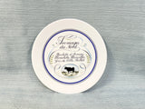 Porcelaine d'Auteuil 7.5" Cheese Plates - Set of 6, New in Box!