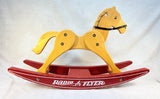 Radio Flyer Vintage Wood Rocking Horse
