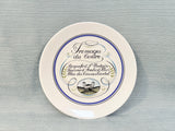 Porcelaine d'Auteuil 7.5" Cheese Plates - Set of 6, New in Box!