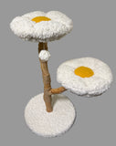 Flower Tree Cat Tower with Scratching Post