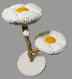 Flower Tree Cat Tower with Scratching Post