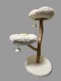 Flower Tree Cat Tower with Scratching Post