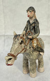 Pair of Whimsical Equestrian Figurines