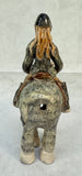 Pair of Whimsical Equestrian Figurines